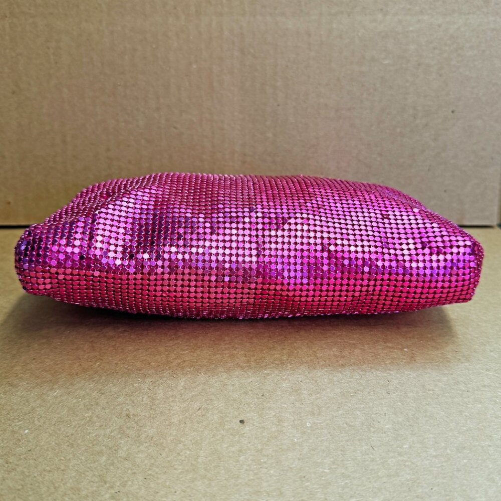 AQUA Markle Mesh Frame Shoulder Bag - Pink - New with defects - Picture 6 of 9